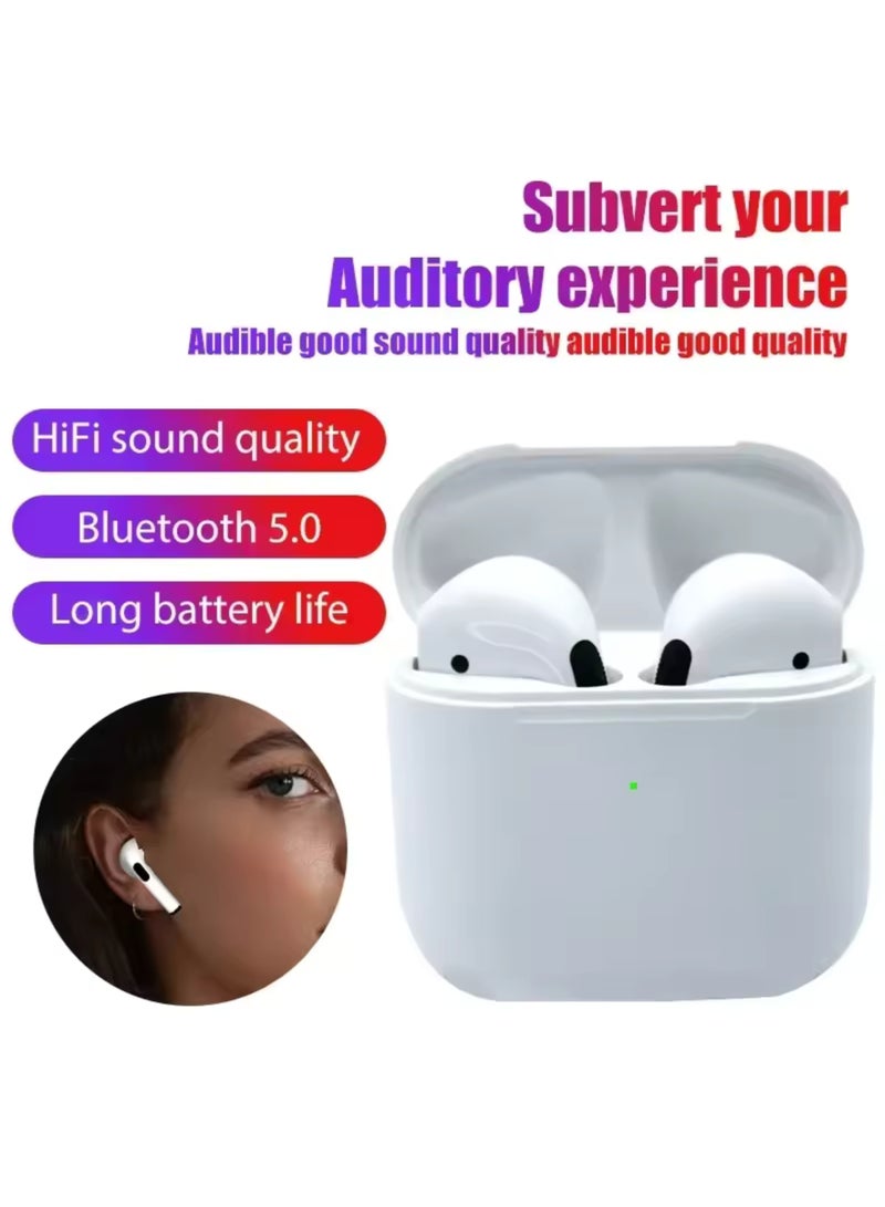 سماعات أذن لاسلكية بتقنية بلوتوث i-11 AirBuds ستيريو مع ميكروفون - متوافقة مع جميع الأجهزة - Image 5